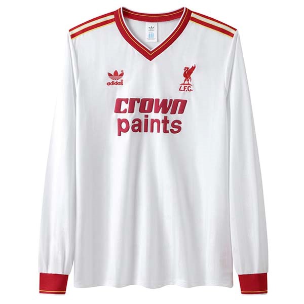 Tailandia Camiseta Liverpool Segunda Equipación ML Retro 1985/87